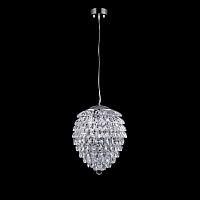 подвесной светильник crystal lux charme sp2+2 led chrome/transparent в Астрахани