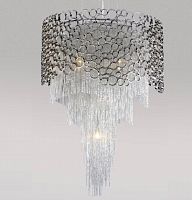 подвесной светильник crystal lux hauberk sp-pl8 d60 матовый никель в Астрахани