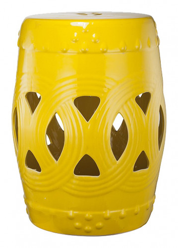 керамический столик-табурет fence stool yellow в Астрахани
