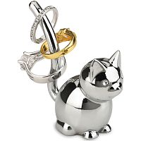 подставка для колец zoola кошка хром в Астрахани