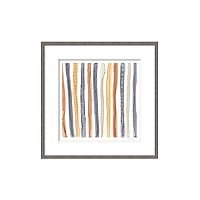 постер beige strips разноцветный в Астрахани