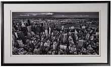 постер с паспарту в раме new york city from the empire state building в Астрахани