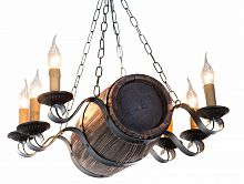 люстра бочонок коричневая в Астрахани