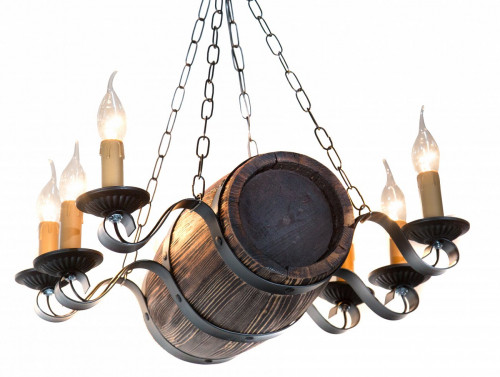 люстра бочонок коричневая в Астрахани