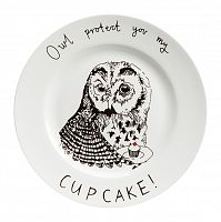 тарелка owl protect you my cup cake в Астрахани