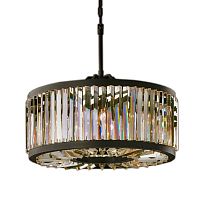 люстра welles round d50 черная, прозрачное стеко в Астрахани