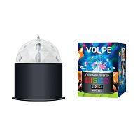 светодиодный светильник-проектор (09840) volpe disco uli-q302 03w/rgb black в Астрахани