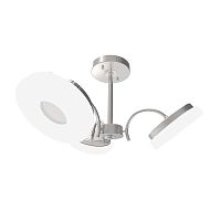 потолочная светодиодная люстра idlamp frittelle 107/3pf-ledwhitechrome в Астрахани