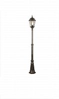 садово-парковый светильник arte lamp genova a1207pa-1bn в Астрахани