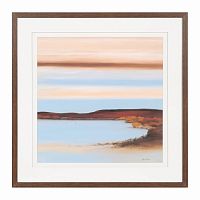 постер sunrise on the shore разноцветный в Астрахани