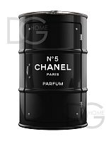 декоративная бочка-шкаф chanel №5 black xl в Астрахани