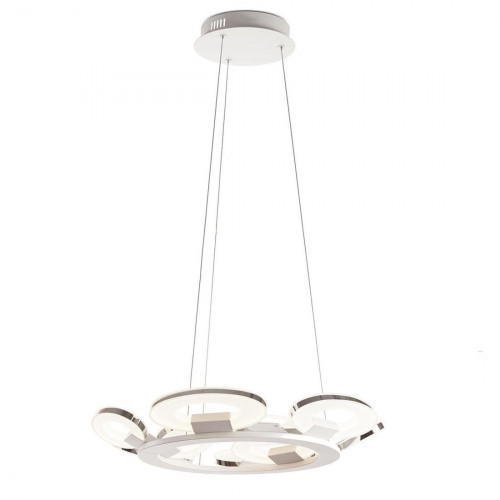 подвесная люстра idlamp celia 399/9-ledwhitechrome в Астрахани