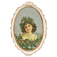 картина на холсте «с новым годом!» в раме «сандрин», версия 6 в Астрахани