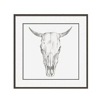 постер bison skull коричневый в Астрахани