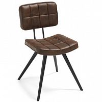 стул lola seat pu brown ноги эпоксидный черный c592u09 от la forma (ex julia grup) в Астрахани