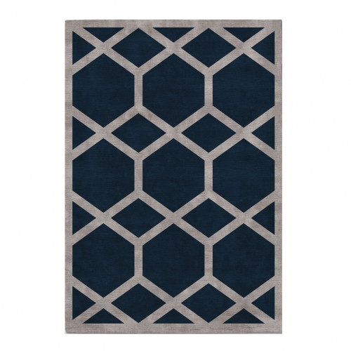 ковер ahston blue 200x290 синий в Астрахани