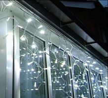 бахрома светодиодная уличная 300см белая (ul-00001365) uld-b3010-200/twk warmwhite ip67 в Астрахани
