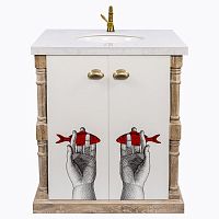 тумба с раковиной океан снег fornasetti в Астрахани