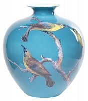 ваза настольная turdus blue low в Астрахани