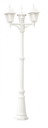 садово-парковый светильник arte lamp bremen a1017pa-3wh в Астрахани