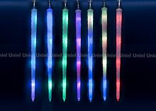 занавес светодиодный уличный «сосульки» 300см (11126) uld-e3005-210/dtk rgb ip44 frosted icicle в Астрахани