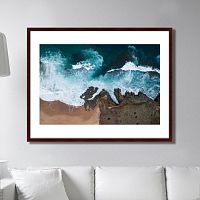 картина: beach ocean waves, coast rocks в Астрахани