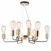 подвесная люстра arte lamp gelo a6001lm-9bk в Астрахани