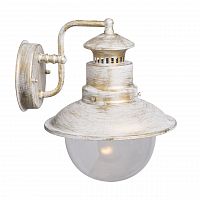 уличный настенный светильник arte lamp amsterdam a1523al-1wg в Астрахани