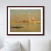 картина: venice lagoon, 1899г. в Астрахани
