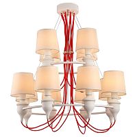 подвесная люстра arte lamp sergio a3325lm-8-4wh в Астрахани