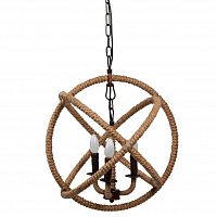 люстра foucault's orb rustic iron бежевая, коричневая в Астрахани