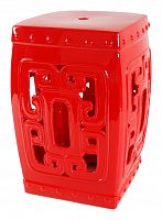 керамический столик-табурет oriental stool red в Астрахани