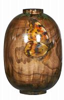 ваза настольная fresco brown butterfly в Астрахани