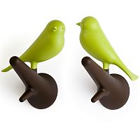 вешалки настенные sparrow 2 шт. коричневые-зеленые в Астрахани