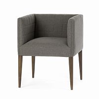 кресло penelope dining chair серое в Астрахани