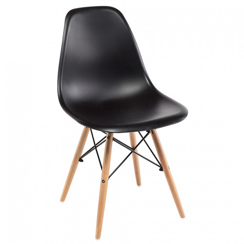 стул деревянный eames pc-015 black в Астрахани