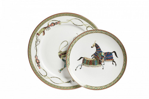 комплект тарелок antique (светлая) в Астрахани