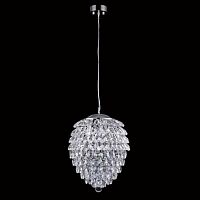 подвесной светильник crystal lux charme sp3+3 led chrome/transparent в Астрахани