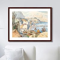 картина: a view of capri, 1927г. в Астрахани