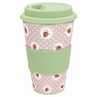 кружка на вынос strawberry pale pink в Астрахани