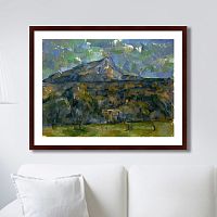 картина: mont sainte-victoire, 1906г. в Астрахани