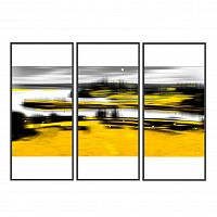 постер triptych: golden shores желтый в Астрахани
