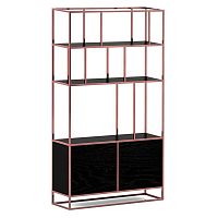 стеллаж makella new copper черный дуб в Астрахани