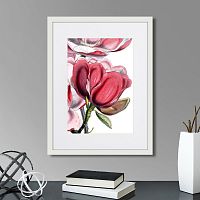 картина: himalaya plants pink-flower on white i, 1869г. в Астрахани