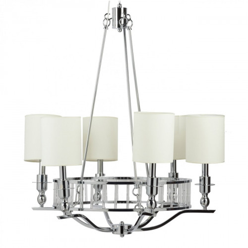 люстра easton light chandelier хром, бежевая в Астрахани