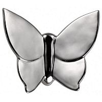 декоративная бабочка butterfly (серебряная) h14 (12*14*5) в Астрахани