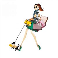 декоративное настенное панно fashion girl в Астрахани