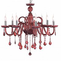 подвесная люстра ideal lux giudecca sp8 rosso в Астрахани