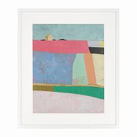 постер patchwork fields разноцветный в Астрахани