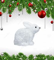 фигурка светодиодная «кролик» 24x27см (09561) uld-m2724-032/sta в Астрахани